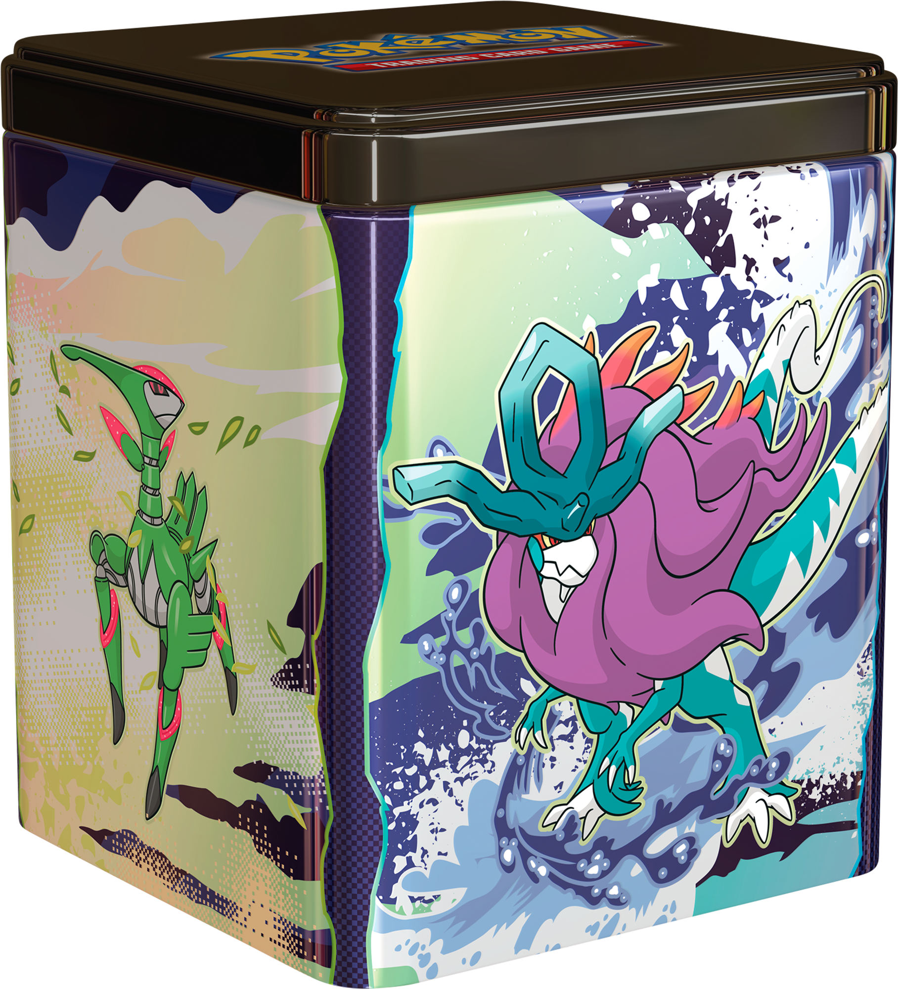 BOîTE DE RANGEMENT EN MéTAL POKEMON - TIN CUBE ...