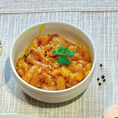  ÉMINCÉS DE POULET À L’INDIENNE code EAN 0201008000000 