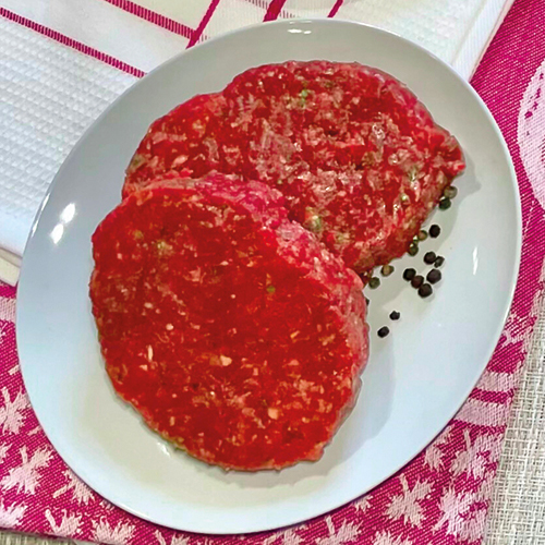  STEAK ASSAISONNÉ (BURGER NATURE) code EAN 0201019000000 