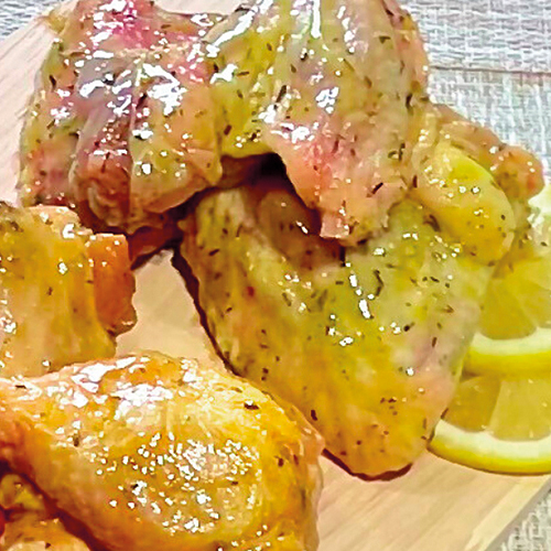  AILERONS DE POULET THYM/CITRON code EAN 0201040000000 
