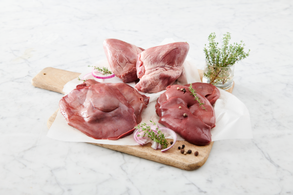  Porc : Cœur, Foie Ou Rognons (2) code EAN 0205553000000 