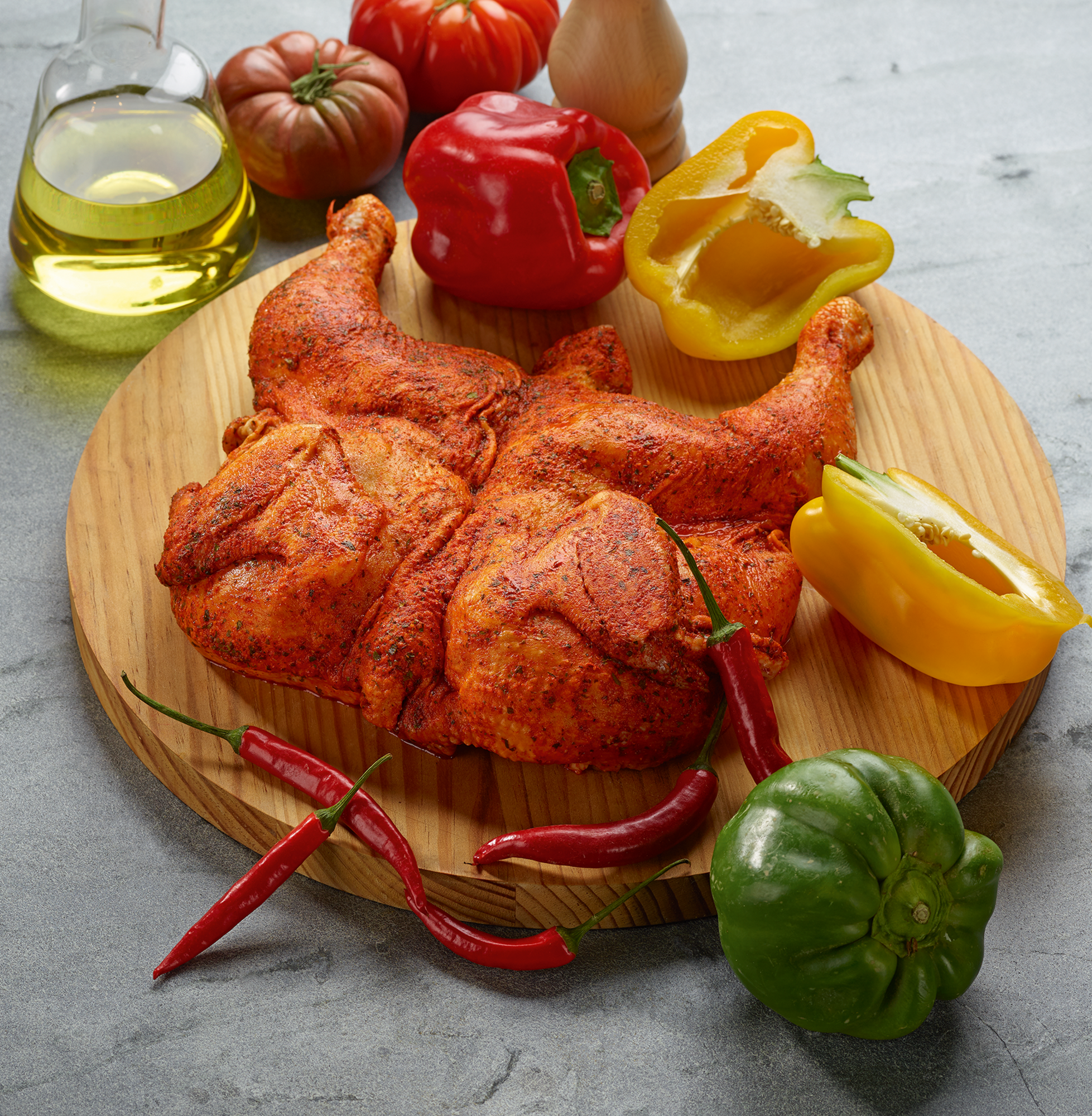 Poulet à griller à la Portugaise