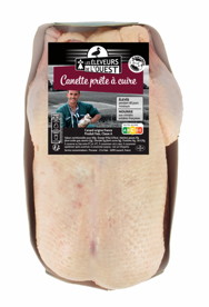 LES ÉLEVEURS DE L’OUEST CANETTE PRÊTE À CUIRE code EAN 0268065 