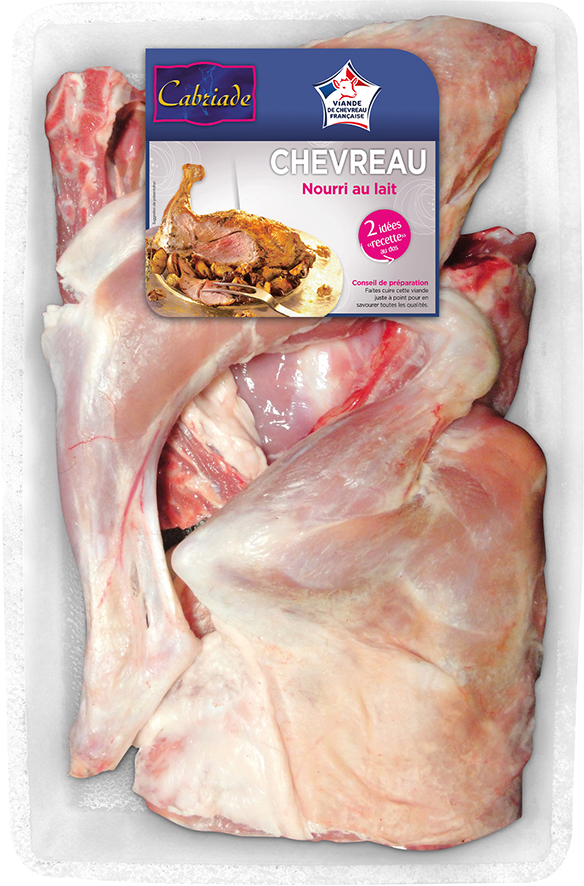 DEMI CHEVREAU SANS TÊTE AVEC ABATS