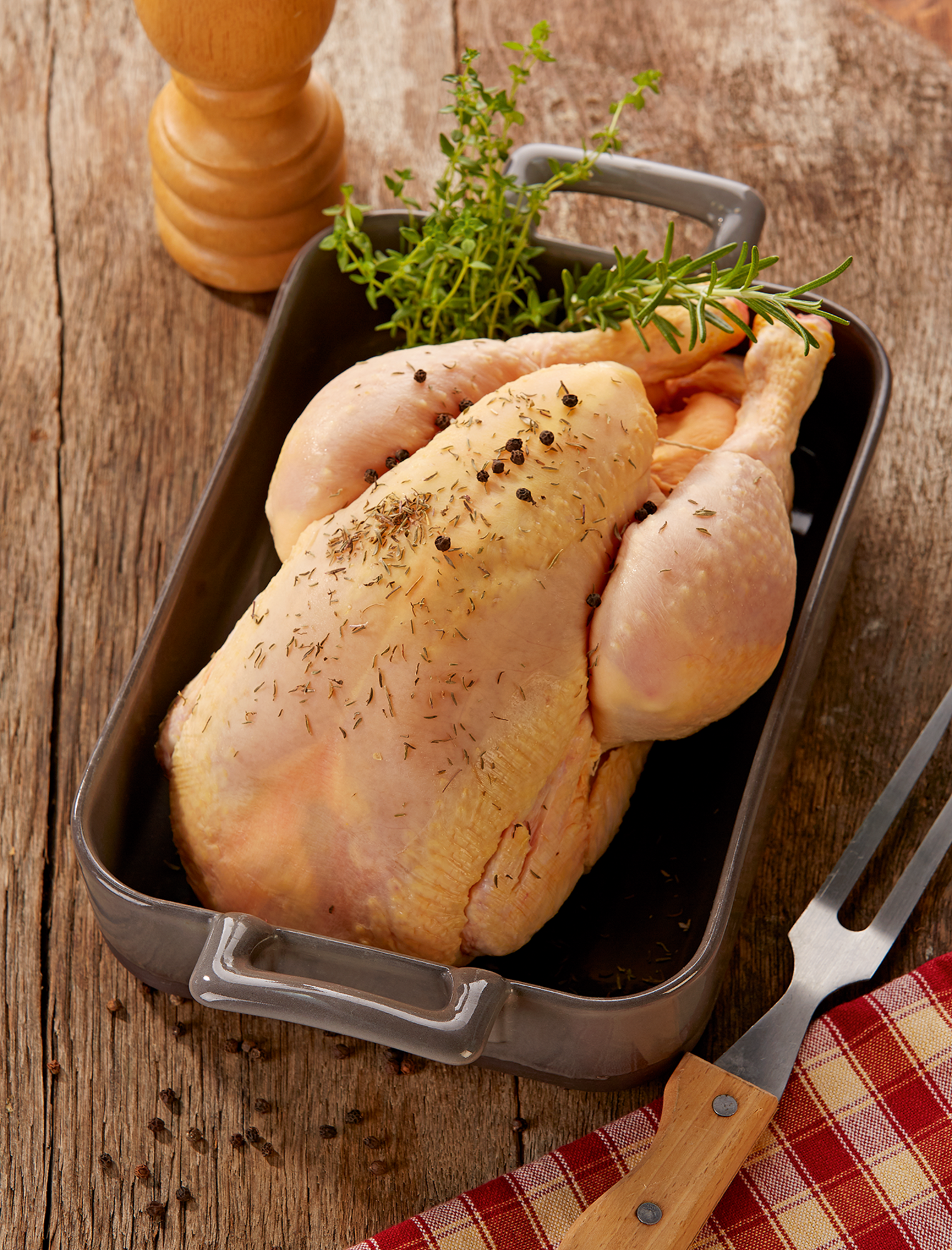 Poulet fermier label rouge IGP