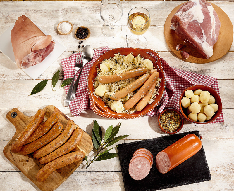 SAUCISSON À L'AIL FUMÉ L'UZELAISE