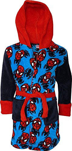 Marvel Spiderman Garçons doux en polaire à capu...