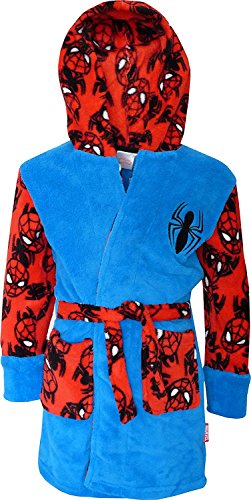 Marvel Spiderman Garçons doux en polaire à capu...