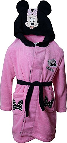 Minnie mouse fille doux en polaire à capuche ro...