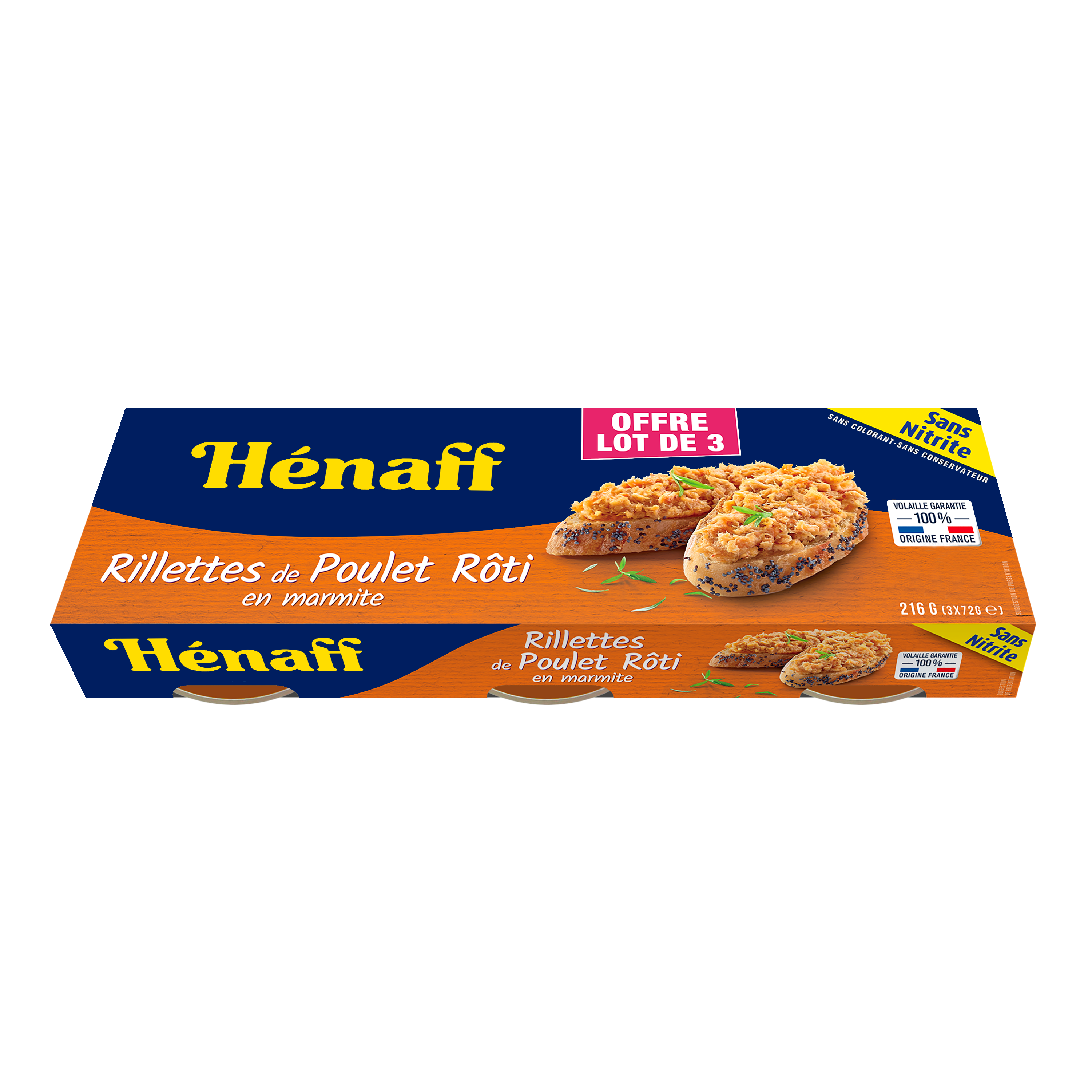 HÉNAFF RILLETTES code EAN 03537580705416 