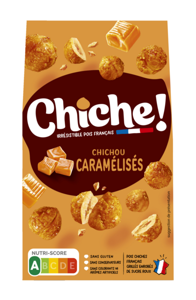CHICHE CHICHOU CARAMÉLISÉS 
 code EAN 0377000840929 