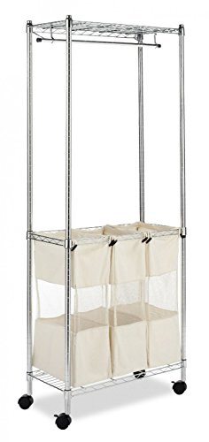 6058-546 supreme laundry center, chrome by whitmor