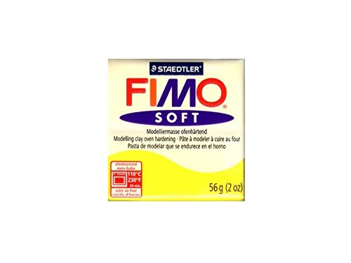 Fimo Soft Citron (10) - Pain 56g