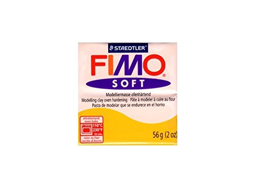 Fimo Soft Jaune Soleil (16) - Pain 56g