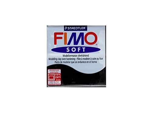 Fimo Soft Noir (9) - Pain 56g
