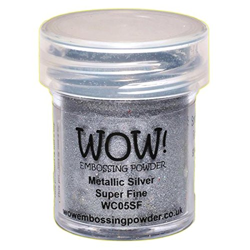 WOW ! Embossage poudre Super Fine 15ml-argent