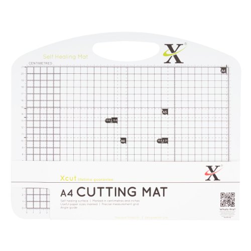 X Cut Xcut A4 Tapis de découpe auto-cicatrisant Duo, Noir/Blanc code EAN 0499994997975 