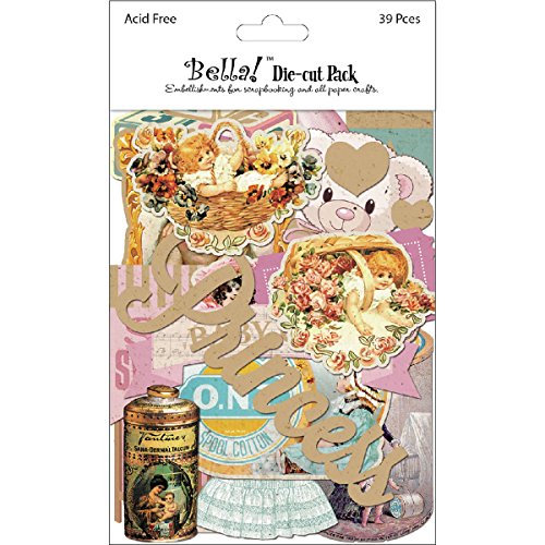Bella! Baby Girl Cardstock Die-Cuts 39/Pkg-
