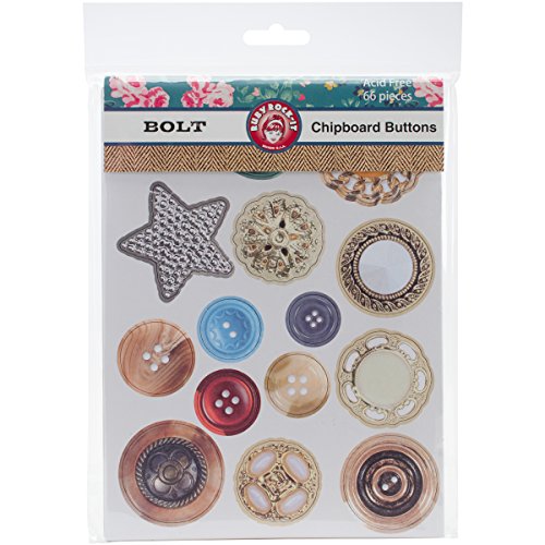 Ruby Rock-It Ruby rock-itbolt aggloméré boutons, d'autres, multicolore code EAN 0499995349506 