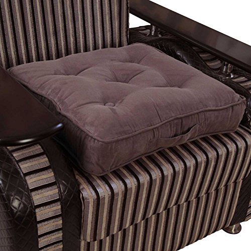 Coussin de chaise ou réhausseur en 100% cuir ve...