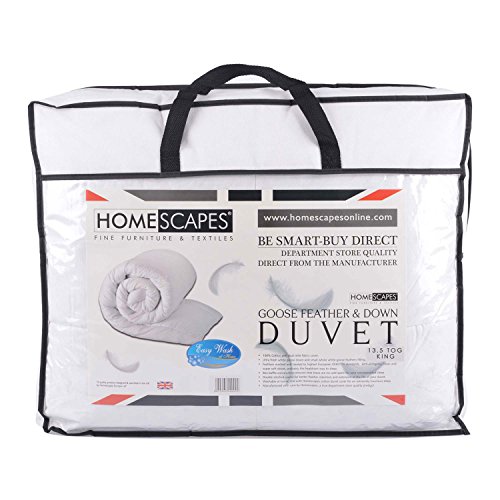 Couette chaude spéciale hiver en plumes et duve...