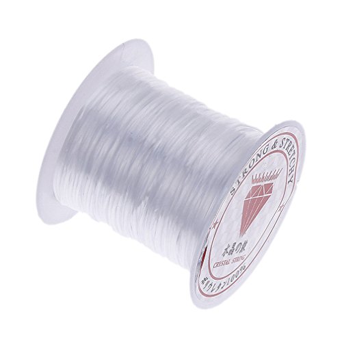 - bobine de 10m fil élastique transparent - bla...