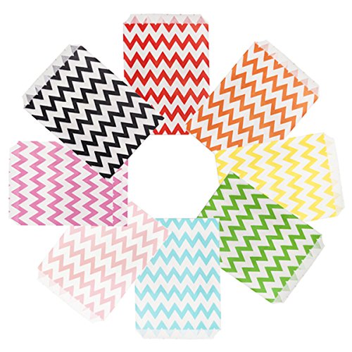 KINGSO 25 Pcs Sac Sachet De Bande En Papier Pou...