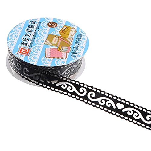 2 Pcs Autocollant Ruban Adhésif Creux Dentelle ...