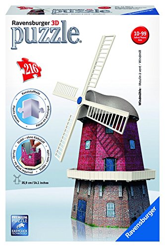 - 12563 - puzzle 3d building - 216 pièces - mou...