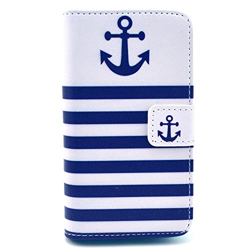 Atechport Cuir Coque Strass Case Etui Coque étui de portefeuille protection Coque Case Cas Cuir Swag Pour Huawei Ascend Y300 (U8833) A09 0534943132233 (0534943132233)