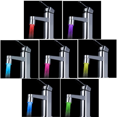 7 couleurs changeantes robinet d'eau robinet lu...