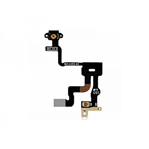 - nappe bouton power iphone 4s - 0583215024622