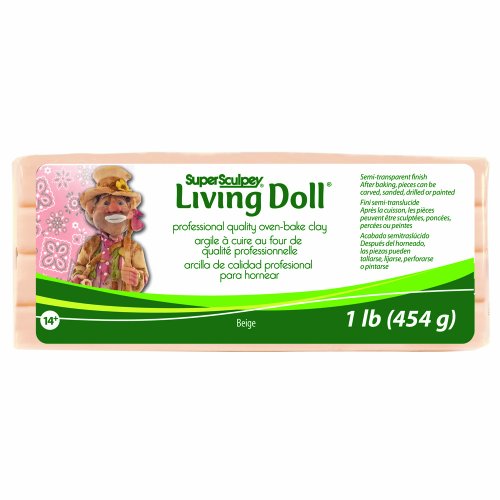 G/454 g living poupée (beige) 0599039284708 Super Sculpey