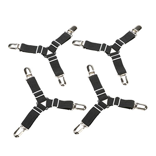 Zone 4pcs/set triangle fiche matelas coin brete...