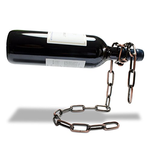Golden Seeds Chaîne porte bouteille de vin titulaire wine bottle holder magique lasso code EAN 0600231404723 