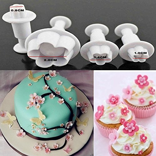 Set emporte pièce fleur de pêche outil décorati...