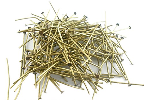 Souarts Couleur bronze tiges clous a tete plate lot de 300pcs code EAN 0600316376792 