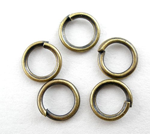 Godagoda Couleur Bronze Anneaux Ouvert de Jonct...