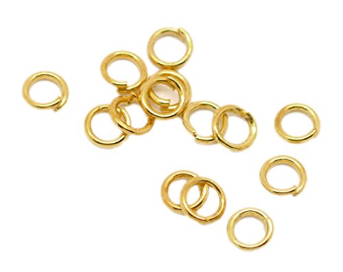 Godagoda Couleur Dore Anneaux Ouvert de Jonctio...