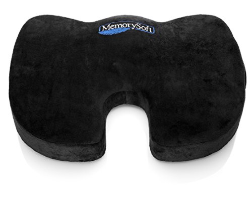 MemorySoft Prime Coussin de Siège / Chaise par MemorySoft Ergonomique Design Pour Réduire Douleurs au Coccyx code EAN 0600316595797 