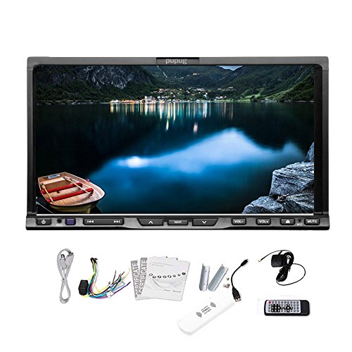 RDS Doble 2 Din surveiller del coche de navegac...