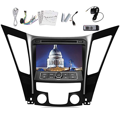 EinCar Radio Auto Pupug GPS del coche ršŠcepteur de DVD REPRODUCTOR de Video FR Dash estšŠreo Doble 2 DIN radio Para Hyundai Sonata Motors i45 i50 i40 8 pulgadas Audio Auto VCD Doble 2 DIN Electrš®nica VCD Motors code EAN 0600380040117 