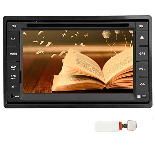 Universal Car Radio Unit Stereo Head Double Dec...