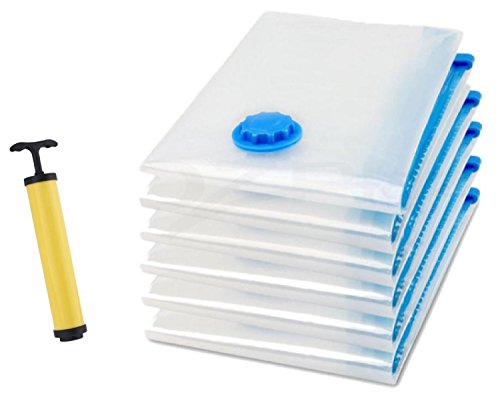 6pcs sacs de rangement sous vide housse de rang...