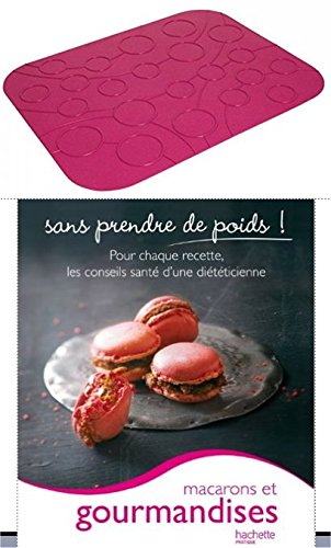 Kit: Plaque pour 22 Macarons + livre 26 Recette...