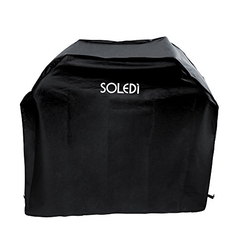 Soledi Housse bache de protection deuxième génération 1700g  jardin patio contre pluie poussière pour barbecue bbq 136 x 64 x 116cm code EAN 0600686186168 