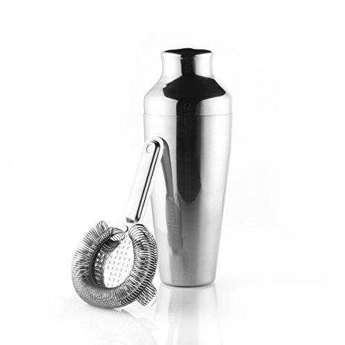 Coffret martini cocktail acier inoxydable argen...