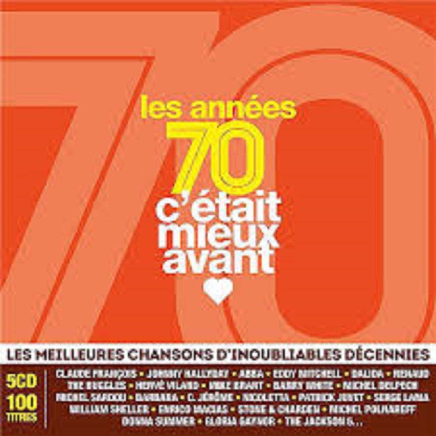CD C'était mieux avant - année 70 