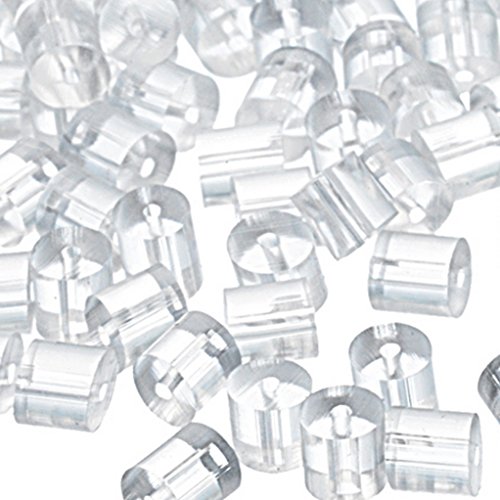 Embouts de boucle d'oreille en caoutchouc forme...