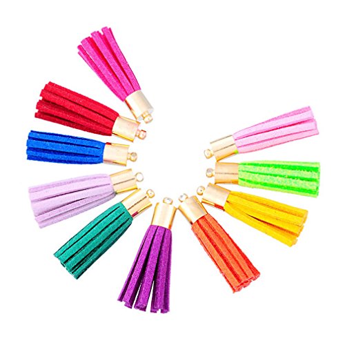 Mixte pendentif breloque pompon gland décoratif...